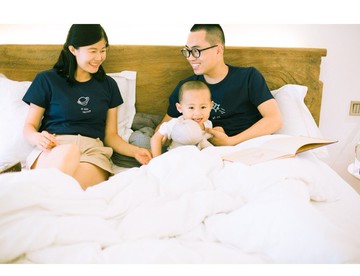 skov  小飛船  原創T恤親子裝親子T恤親子裝童裝短袖T-shirt