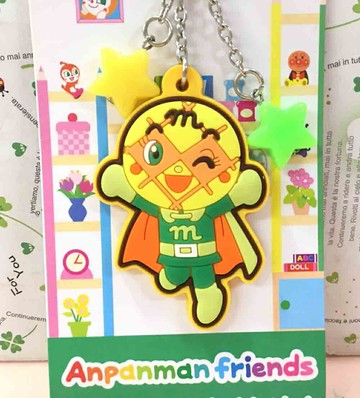 【震撼精品百貨】麵包超人 Anpanman 麵包超人鎖圈/鑰匙圈-菠蘿#69565 震撼日式精品百貨