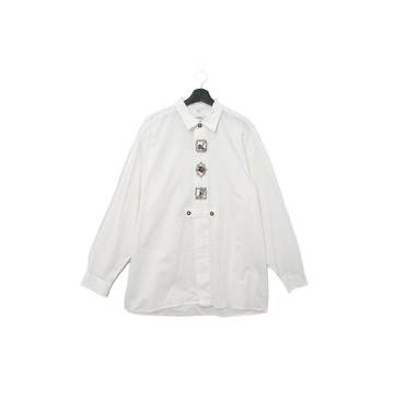 Back to Green- 巴伐利亞歐式襯衫 刺繡 畫框 vintage b-26