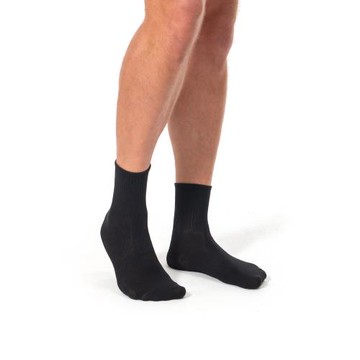 基礎款休閑工作運動棉襪雙紗無骨縫制不磨腳白襪黑襪男女同款