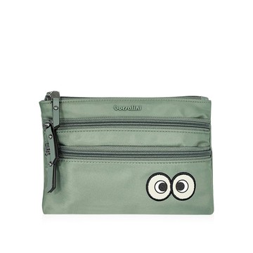 BSL俏皮學院小眼睛萬用包 灰