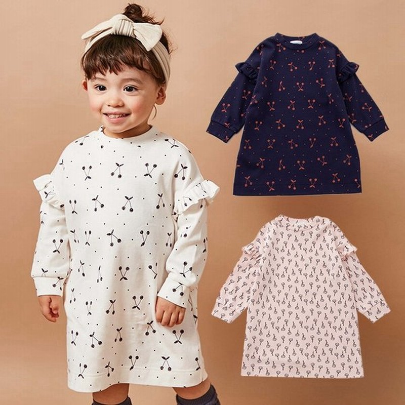 Sale ベビー服 Seraph 肩フリル 花柄 ワンピース 女の子 80 90 ワンピ キッズ 長袖 おしゃれ 赤ちゃん トップス かわいい ウェア 子供服 通販 Lineポイント最大0 5 Get Lineショッピング