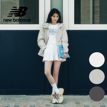 【New Balance】 NB 連帽防風外套_女性_裸卡其/米白/黑灰任選 (IU著用)