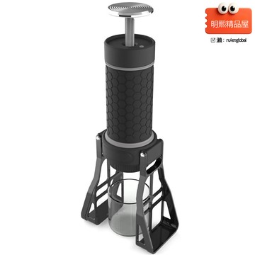 【便攜快萃】手壓咖啡機 便攜咖啡機 意式濃縮 手衝咖啡 家用辦公室 戶外旅行 304不鏽鋼 一鍵萃取