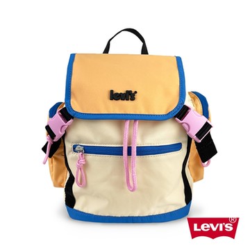 Levis 女款 搶眼俏皮系機能後背包 / 精工立體Logo 馬卡龍配色