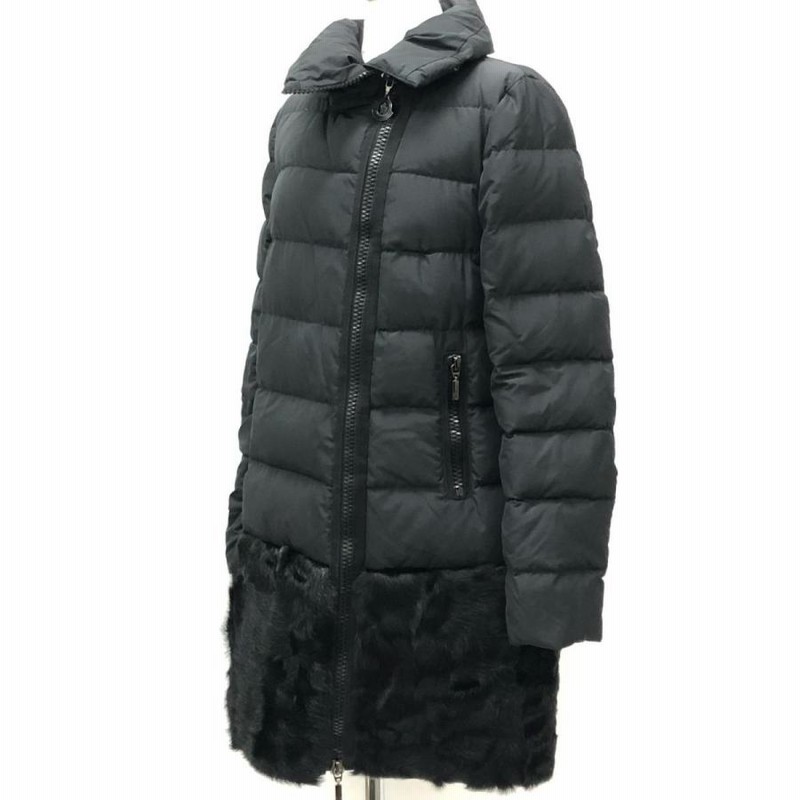 MONCLER モンクレール ダウンジャケット GERBILLE GIUBBOTTO GERBILLE COAT RN116347 山羊ファー  ブラック 1 | LINEブランドカタログ