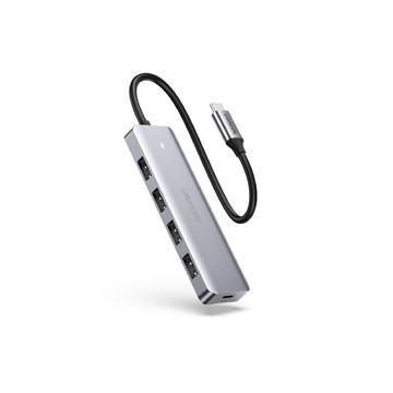 Ugreen 綠聯 USB-C集線器 USB3.0*4 5Gpbs版