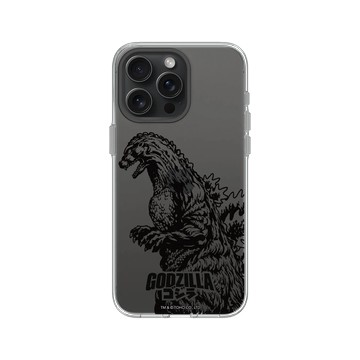 iPhone 15 Pro Max Clear 透明 - 哥吉拉 Godzilla - 哥吉拉素描