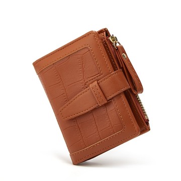 免運🔮2025新款女士錢包短款真皮精緻高檔零錢包女式時尚錢夾折疊皮夾薄多卡位錢包短夾 中夾 皮夾 手拿包 零錢袋 錢夾