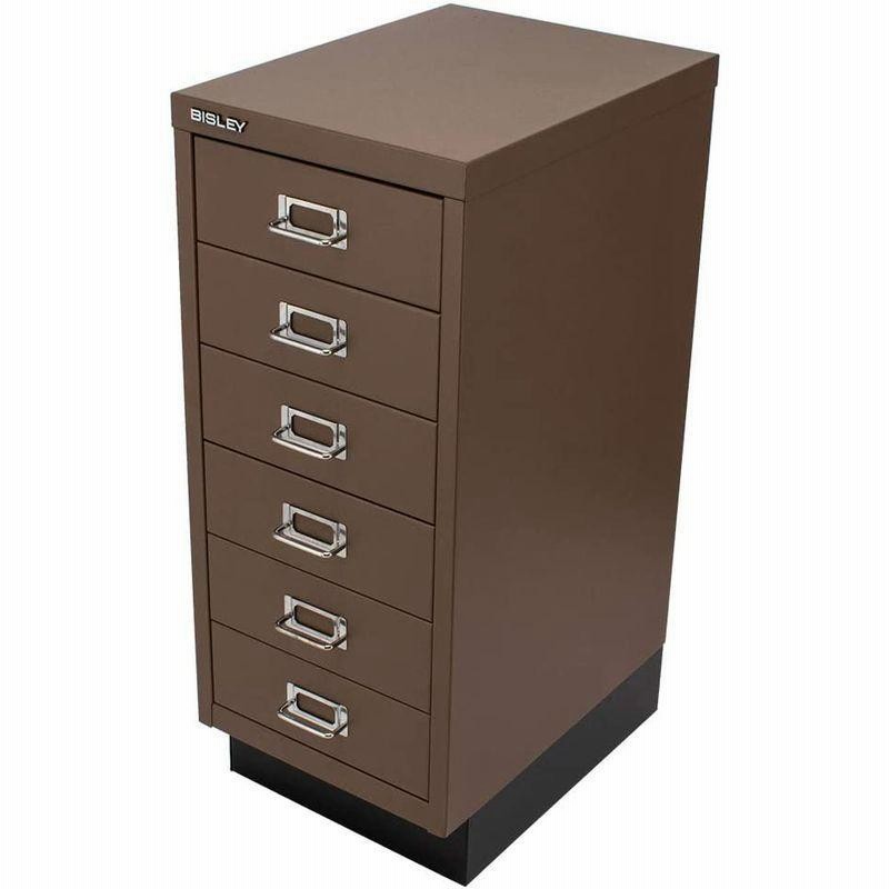 SALE／65%OFF】 専用出品 ビスレー キャビネット 引き出し6段 ブラウン
