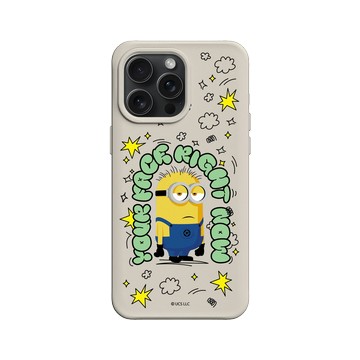 iPhone 15 Pro Max SolidX 貝殼灰 - Minions - Minions - Your Face Right Now