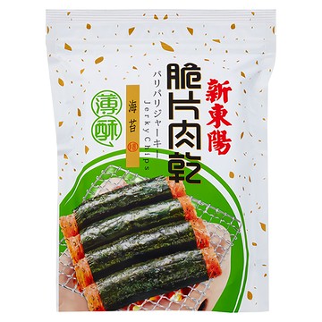 新東陽 海苔脆片肉乾  75g  1包