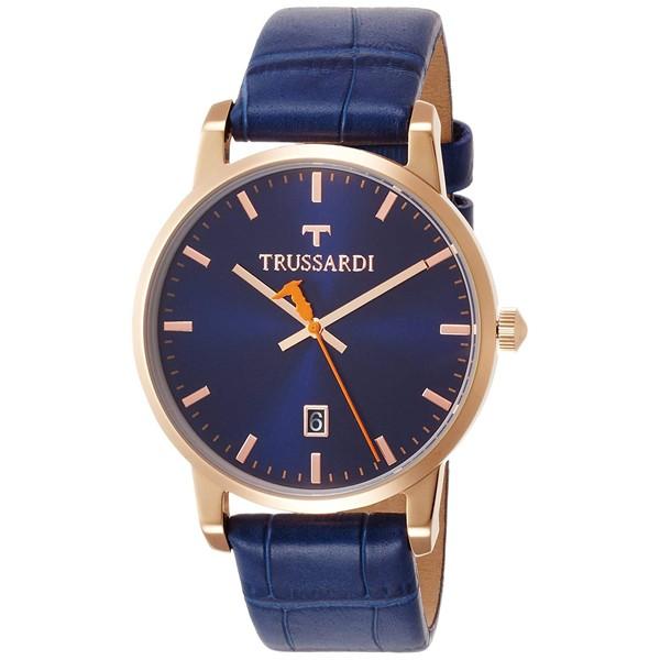 TRUSSARDI トラサルディ ブルー 青 2451113001 メンズ 腕時計