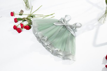 【KIDS】小童款 雲朵紗裙 兩用可拆背心洋裝