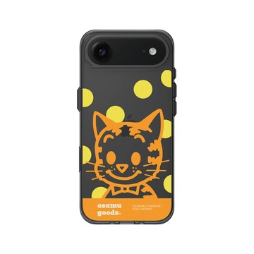 iPhone Air Clear (相機按鈕) 酷墨灰 - OSAMU GOODS - 大圓點系列- Cat