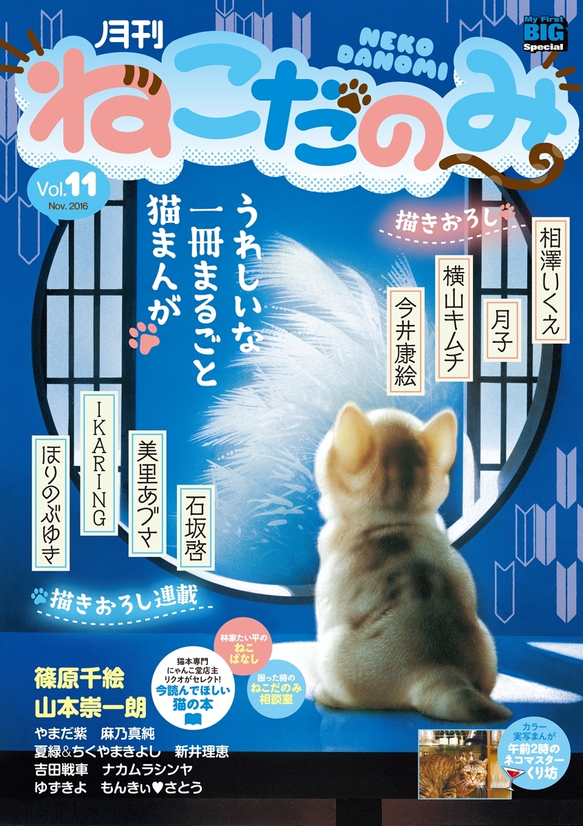 月刊ねこだのみ　Ｖｏｌ．　11（2016年10月28日発売）