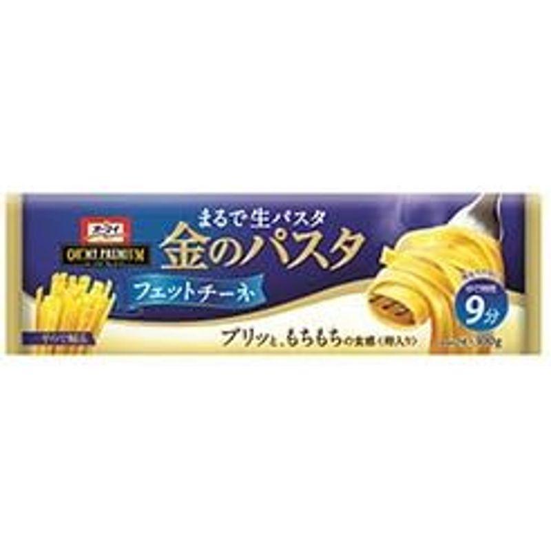 ニップン オーマイプレミアム 金のパスタ フェットチーネ 300g×20袋入×(2ケース)