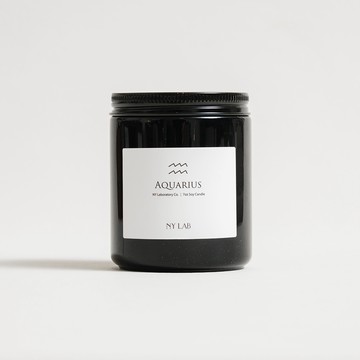 NY LAB 紐約曼哈頓聯名款星座手工香氛蠟燭 7oz - 水瓶座Aquarius