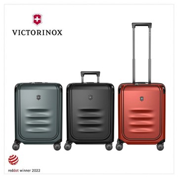 【VICTORINOX 瑞士維氏】Spectra 3.0 登機箱 黑/紅 20x40x55 3.5kg(611753/611754)