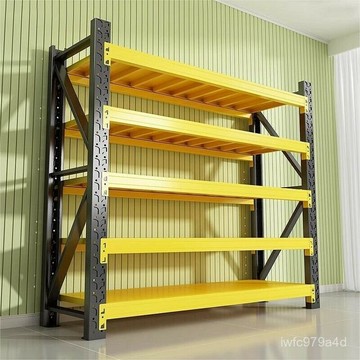 【免運 可開髮票】鋼製倉儲貨架置物架落地多層鐵架子家居儲藏室收納架商用倉庫貨架
