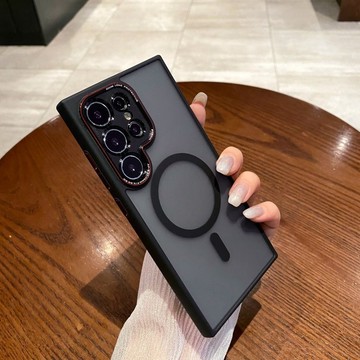 霧面防指紋 磁吸無線充 防摔殼 手機殼 適用 三星Galaxy S26 Ultra S25  S23 S24+保護殼