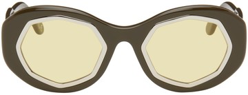 Marni 棕色 RETROSUPERFUTURE 联名 Mount Bromo 太阳镜