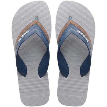 havaianas 哈瓦士 巴西人字拖 男款 Hybrid city 寬帶 灰藍 涼鞋 拖鞋 夾腳拖＊夏日微風＊