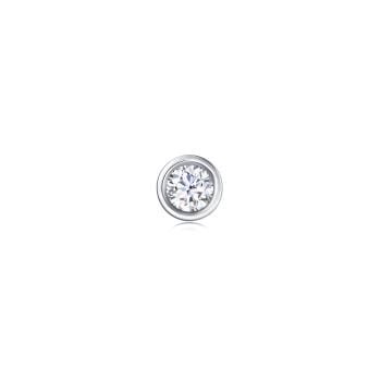 Diamond Symphony「鑽之頌」 都會之頌 18K金鑽石耳環 (單只耳環)