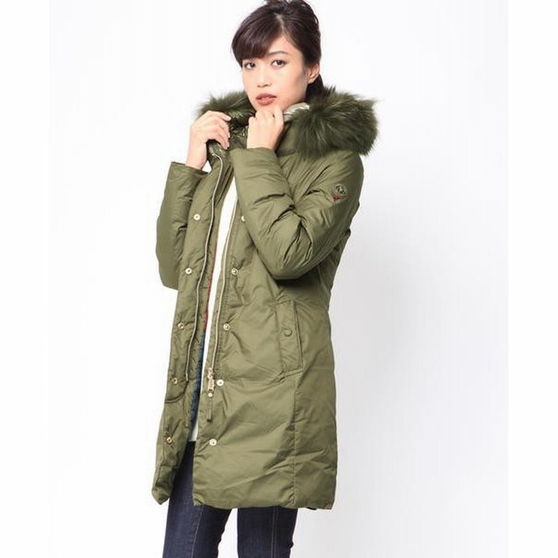 Viaggio Blu ビアッジョブルー 店舗限定 Cape Horn ファー付きフードロングダウン 通販 Lineポイント最大0 5 Get Lineショッピング