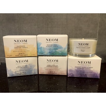 👑現貨 英國NEOM香氛蠟燭-皇家奢華/幸福愉悅/靜心舒眠/完美幸福/清新甦活/舒緩恬睡 75/185/420g