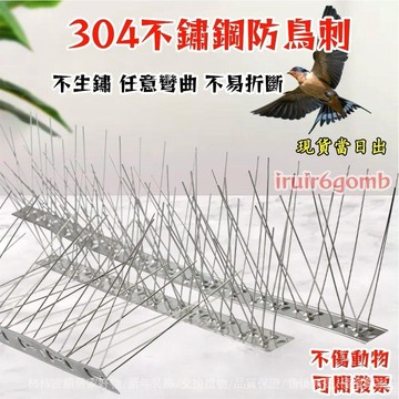 隔日達現貨✨304不銹鋼䮠鳥神器 防鳥刺 防貓刺 防鳥刺墊 驅鳥器 防鳥網 防鳥刺 防貓刺 防鳥屎 防貓 鴿 6VBR