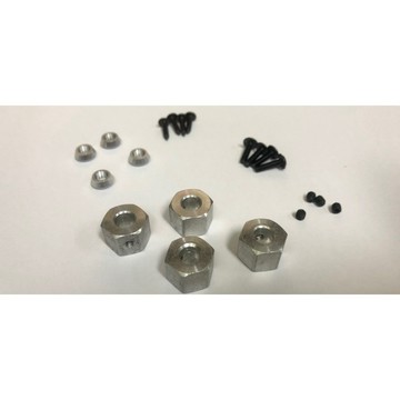 D12 WPL 頑皮龍 5轉12 金屬 六角輪座 貫穿版 5MM轉12MM