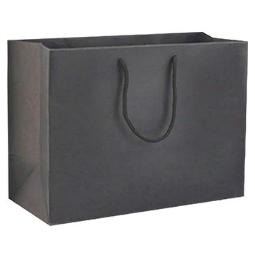 黑卡紙袋  250g黑卡紙+PP帶  43 x 13 x 32 cm  1包