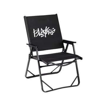 BLACK DOG 黑狗 加寬高背克米特椅 折疊椅 78 x 54 x 51cm 3.7kg  黑色  1個