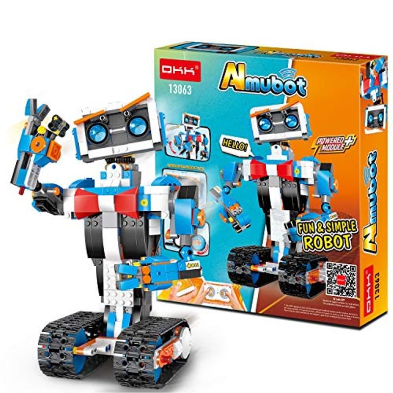 OKK ブロック おもちゃ 組み立て 積み木 ロボット 電動ロボット 635pcs ブロックキット STEM玩具 ラジコンロボット エイリア 通販  LINEポイント最大0.5%GET | LINEショッピング