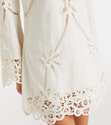 Veronica Beard Amberg cotton and linen minidress