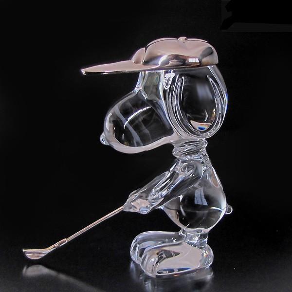 バカラ Baccarat ハート スヌーピー 11.3cm 名入れ彫刻代込み
