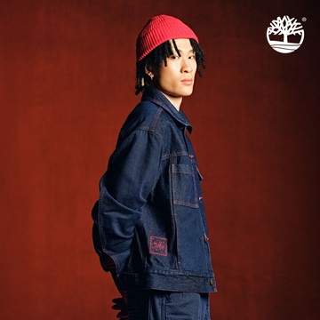 Timberland 中性藍色馬年特別款休閒外套|A5MWPAEL