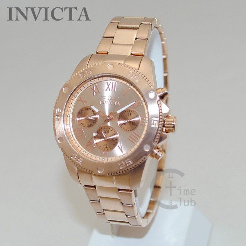 インビクタ 腕時計 INVICTA 時計 21732 Wildflower ローズゴールド