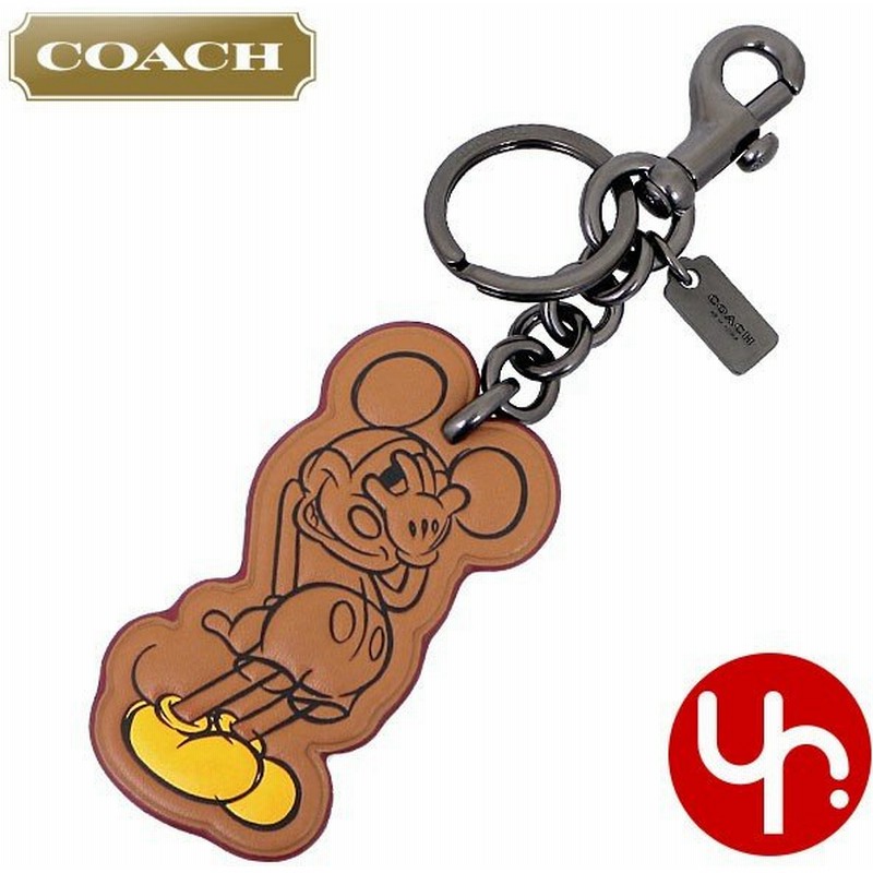 コーチ Coach アクセサリー キーホルダー F ブラック サドル コーチ ディズニーコラボ レザー バッグチャーム キーリング アウトレット レディース 通販 Lineポイント最大0 5 Get Lineショッピング