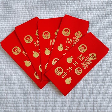 【快速出貨】蛇年 燙金紅包袋 開工大吉 一張10元