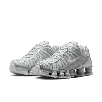 NIKE W NIKE SHOX TL 女休閒鞋 灰銀-IB1087002