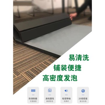 家用減震隔音爬爬墊健身房xpe發泡地板跳繩操舞蹈跆拳道運動地墊