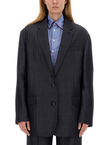 etro pegasus buttoned over jacket