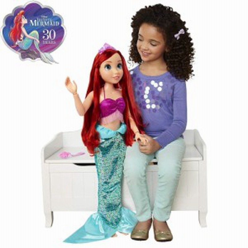 ディズニー アリエル 約80cm ごっこ遊び 人形 プリンセス ビッグサイズ Disney Princess Ariel Doll My Size 32 Tall Playdate Ariel Dol 通販 Lineポイント最大1 0 Get Lineショッピング