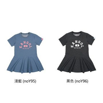 KANGOL 短袖兒童洋裝 休閒洋裝 女童 65241580