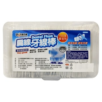 minono 米諾諾 扁線牙線棒 132350  1盒