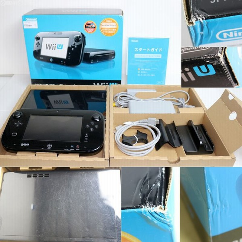 中古即納 訳あり 本体 Wiiu Wii U プレミアムセット 黒 Premium Set Kuro クロ 本体メモリー32gb Wup S Kafc 1218 最大72 オフ