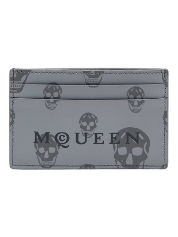 alexander mcqueen card holder "skull"
