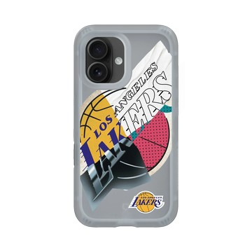 iPhone 16 AirX 流變灰 - NBA - 拼接系列-洛杉磯湖人 L.A. Lakers - Style Mix